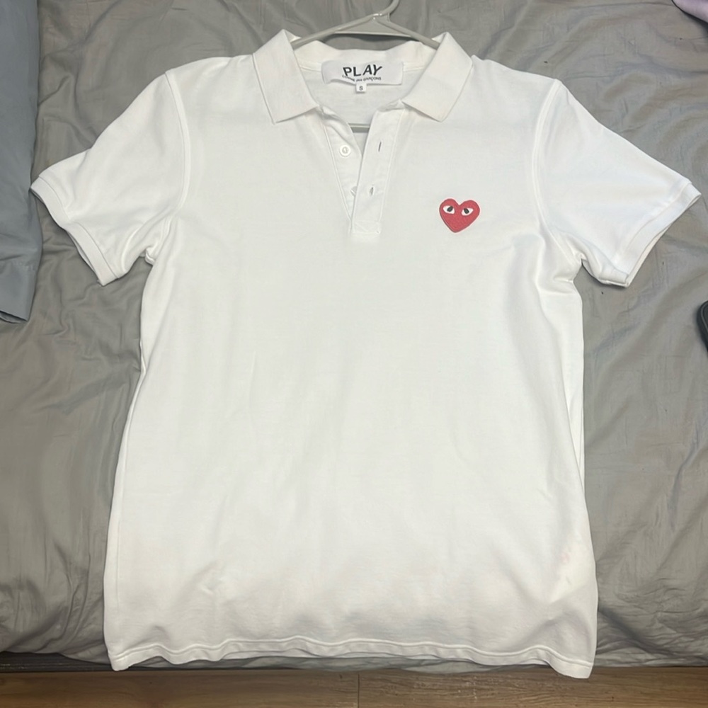 Comme des Garcons CDG White Polo